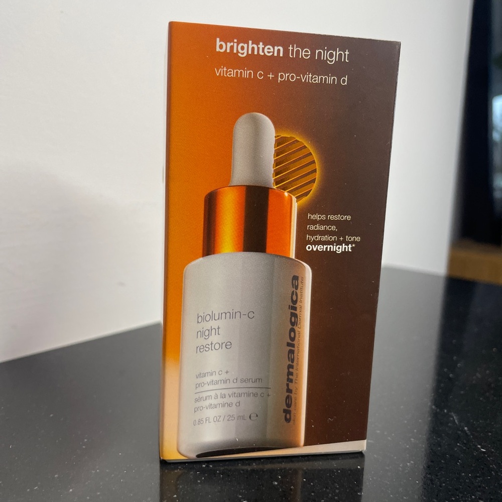BNIB Dermalogica Biolumin-C Night Restore Serum